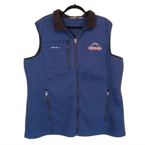 Eddie Bauer vest fleece mens size 2XL